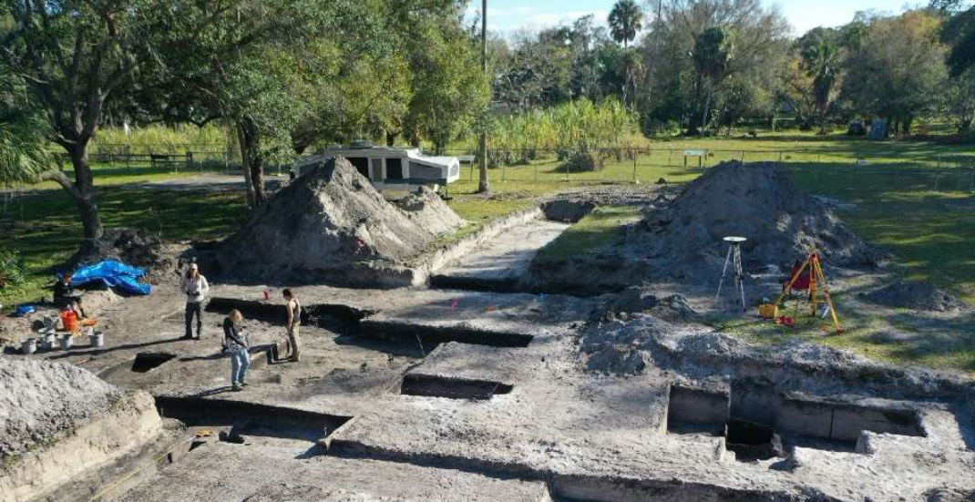 Manatee archaeological dig site for Angola