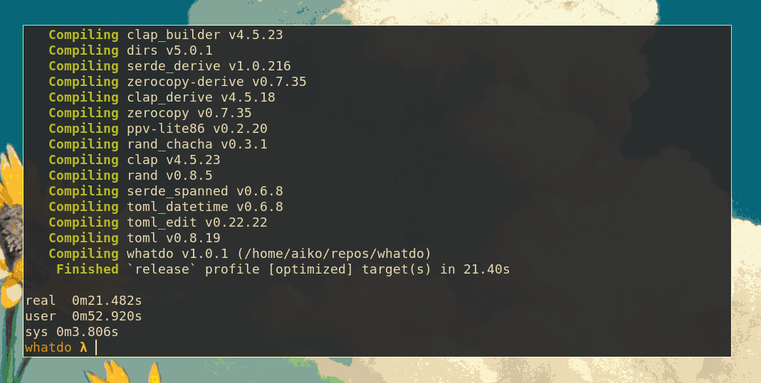 whatdo compile times